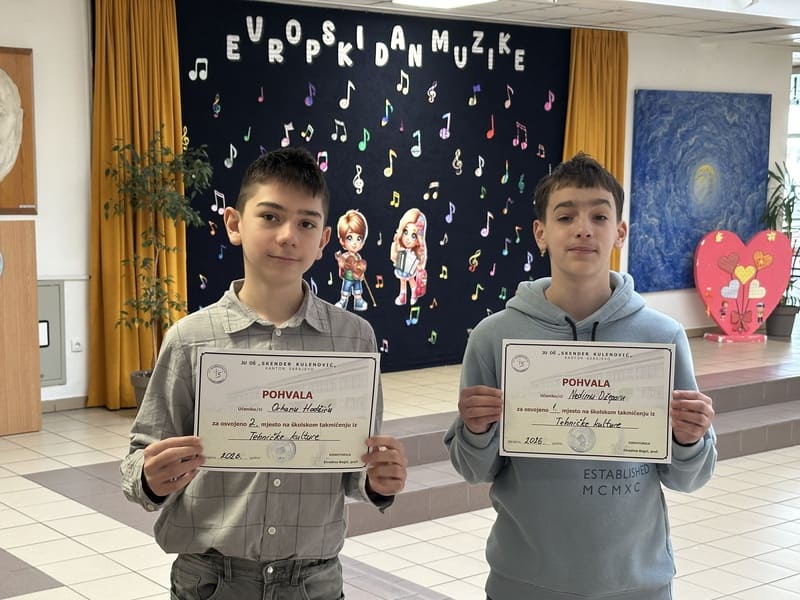 Rezultati školskog takmičenja iz tehničke kulture